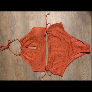 High waisted Aerie bikini size XL